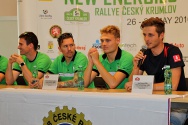 Rallye Český Krumlov: Tisková konference